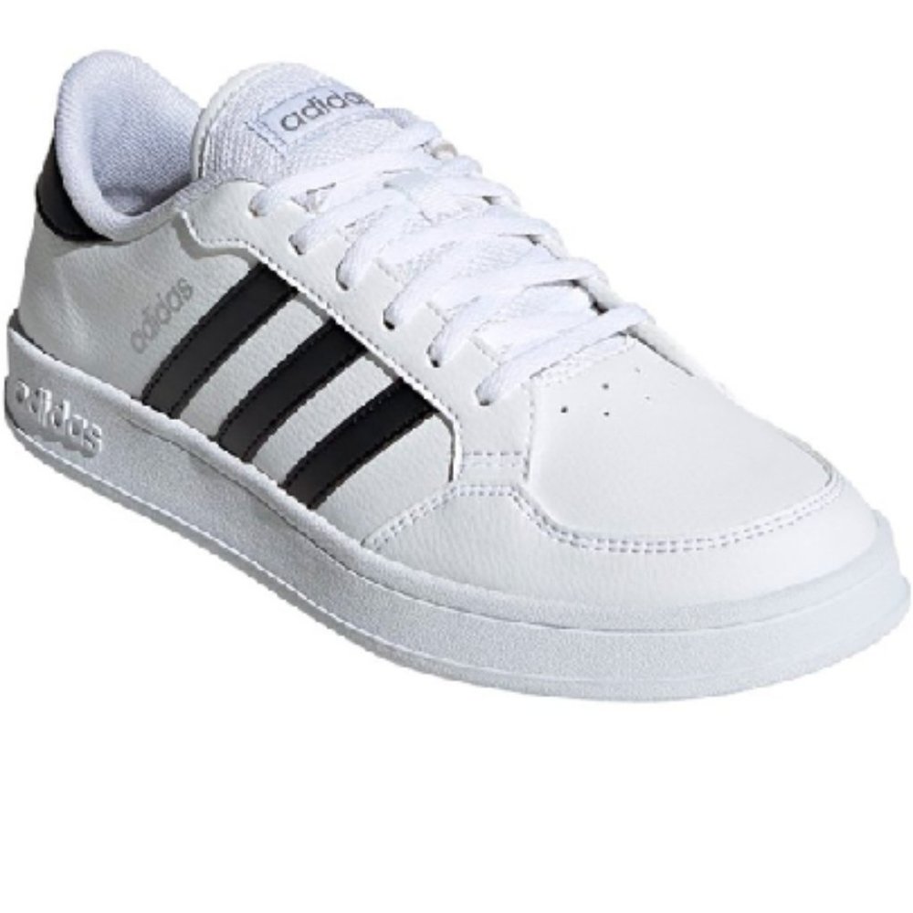 adidas Men's Sportswear Breaknet Shoes White/Black 11 - Picture 1 of 9